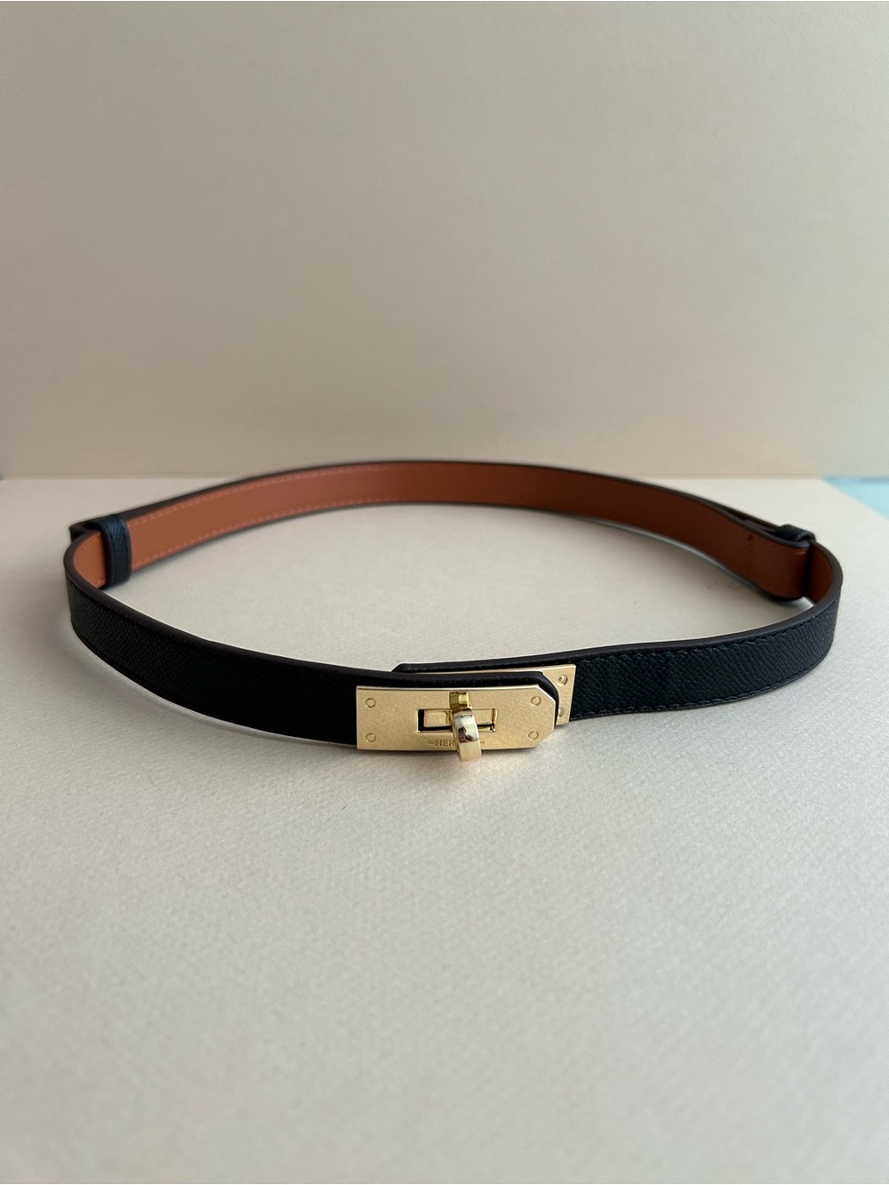Hermes Kelly belt L26